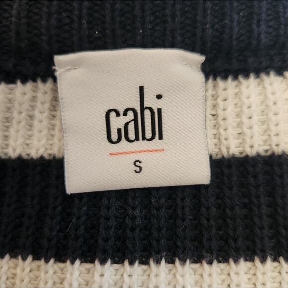 Cabi Whistle Knit Striped Cardigan Small - Picture 10 of 11
